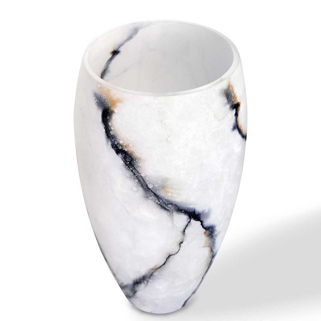 Vaas Ice Glas Handgemaakt Elegante 38 cm