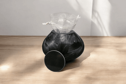 Urn - Steen - Glas - Zwart Frost - 250ml