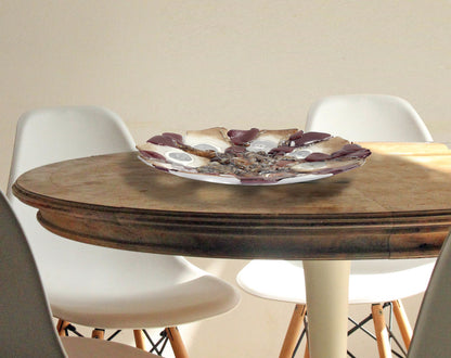 Glass Fusion Bowl, Forest, Diameter 40 cm