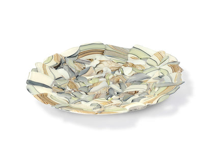 Glass Fusion Bowl, Art, Diameter 40 cm